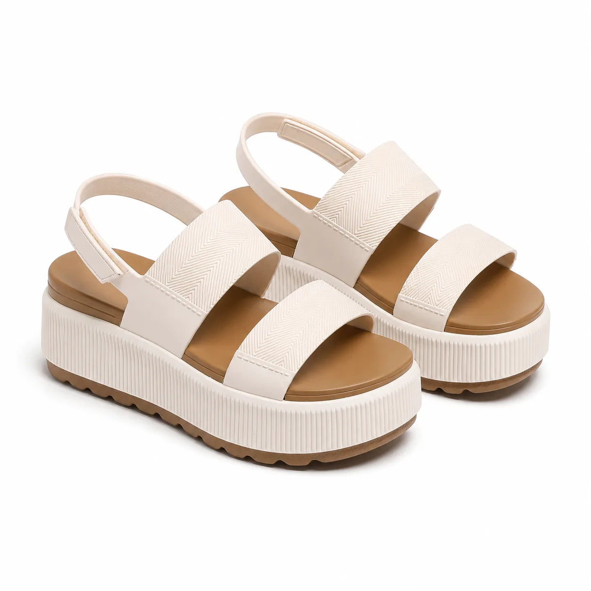 Warm Beige Talia Sandals
