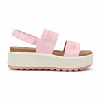 Mocha Pink Talia Sandals side view