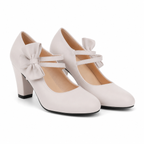 Soft Apricot Sabina Microfiber Slip-On Sandals