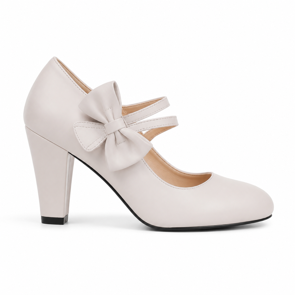 Soft Apricot Sabina Microfiber Slip-On Sandals side view