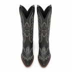 Deep Black Nerano Boots top view