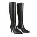 Deep Black Renata Thin-Heel Boots