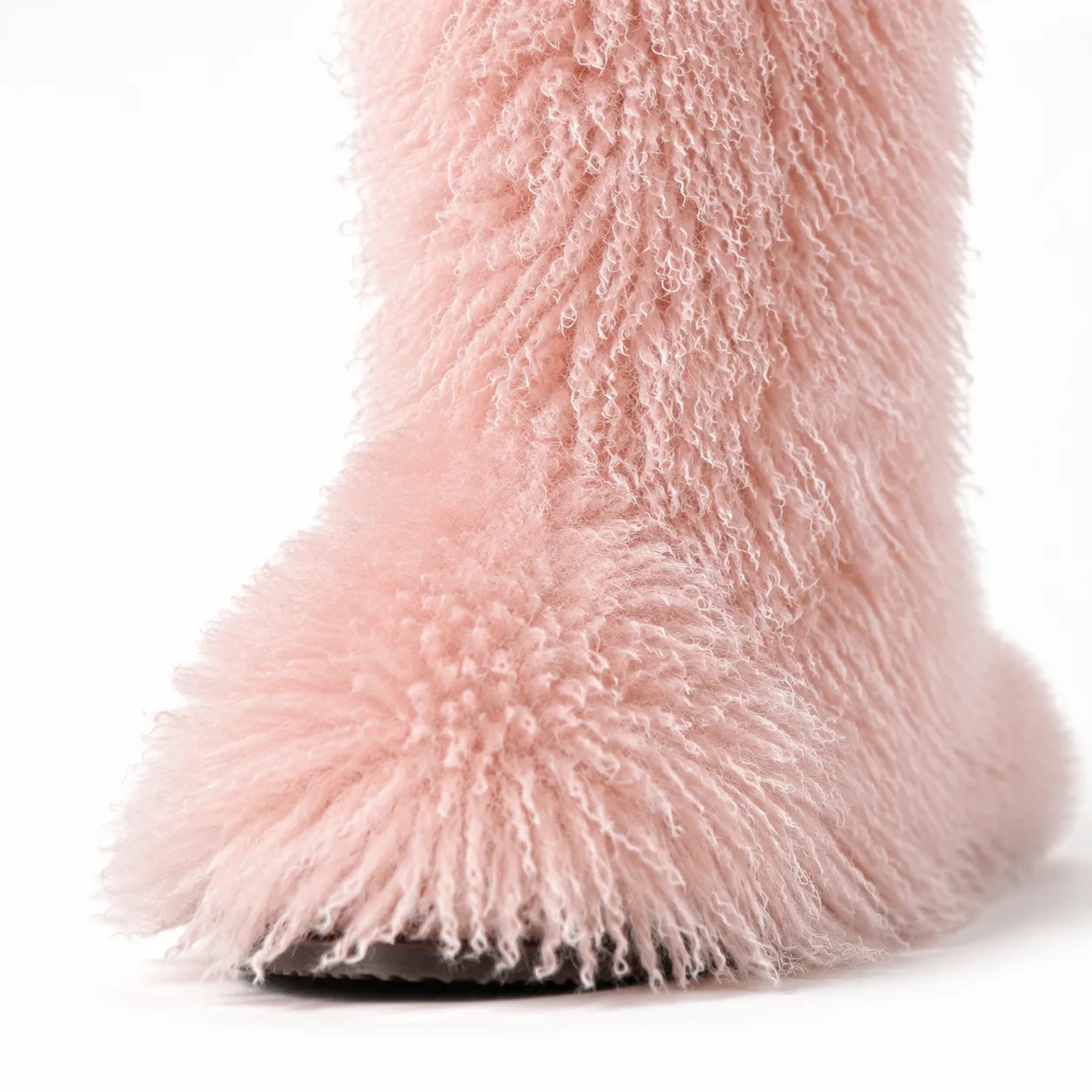 Dusty Rose Gemma Knee-High Boots close-up detail