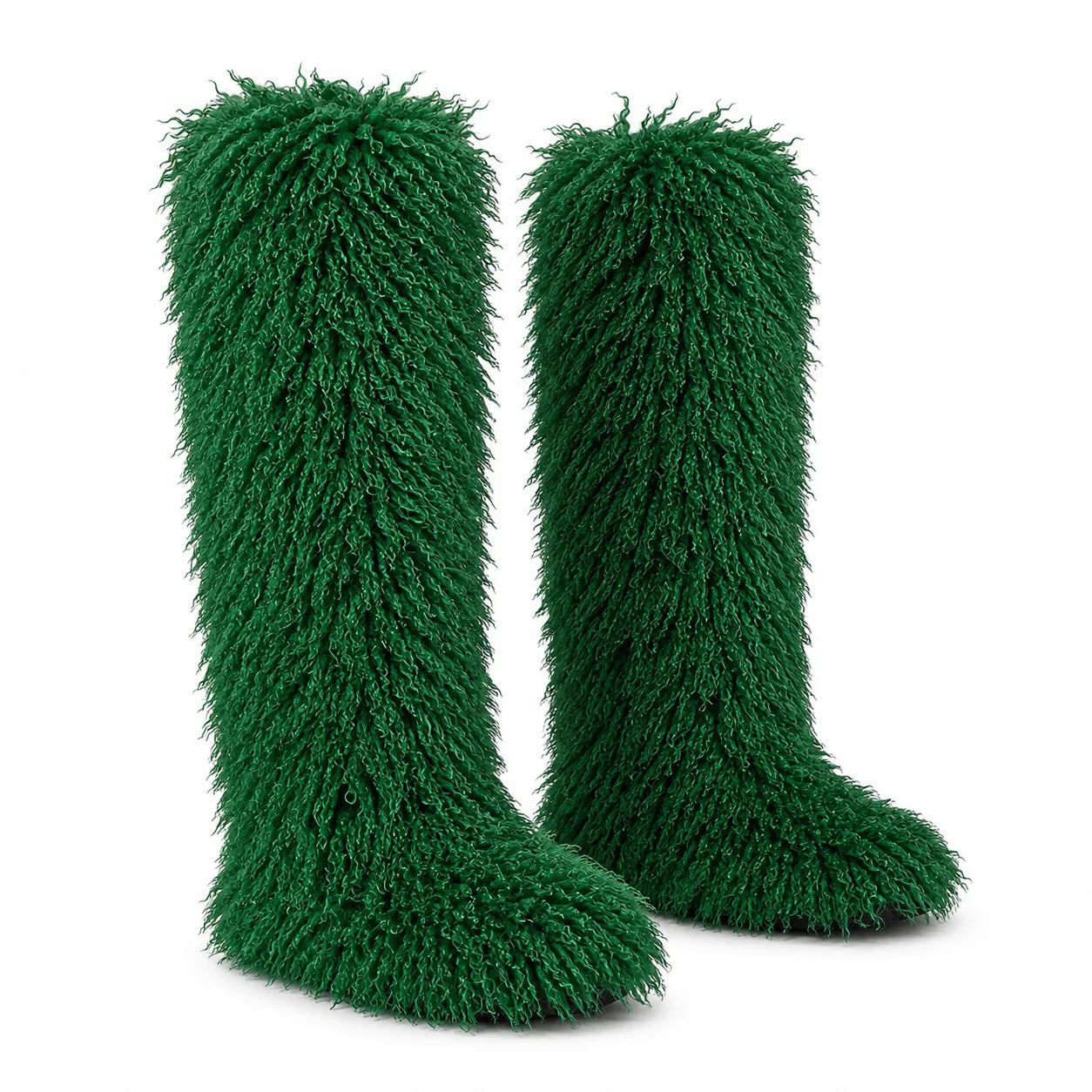 Sage Green Gemma Knee-High Boots
