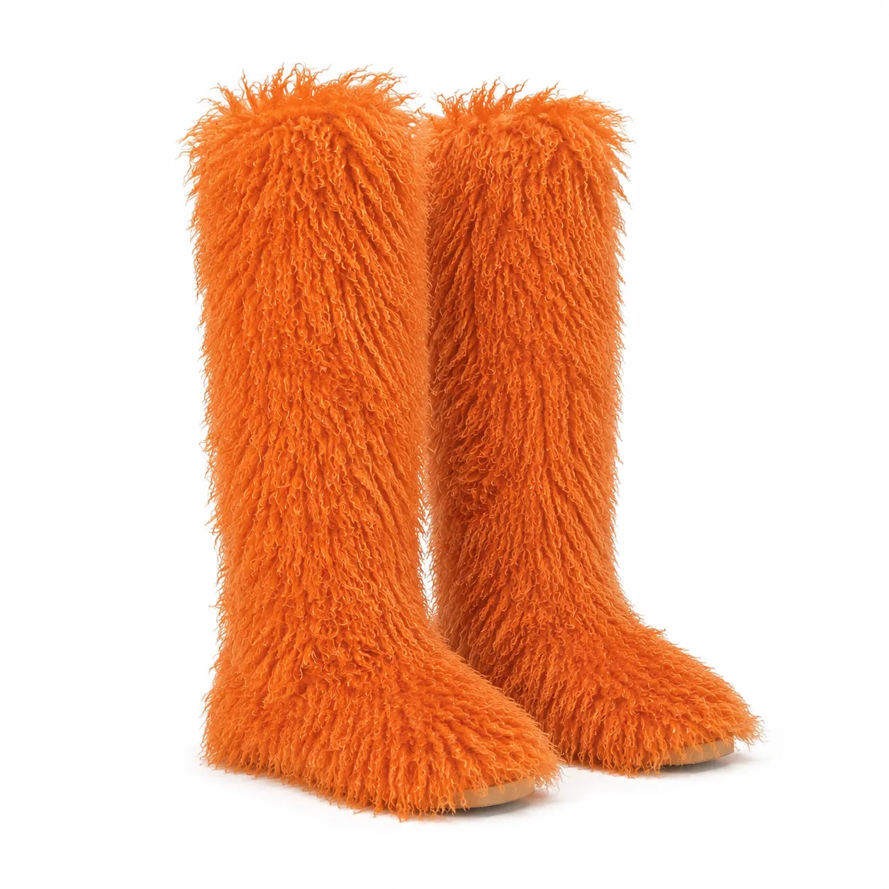 Soft Coral Gemma Knee-High Boots