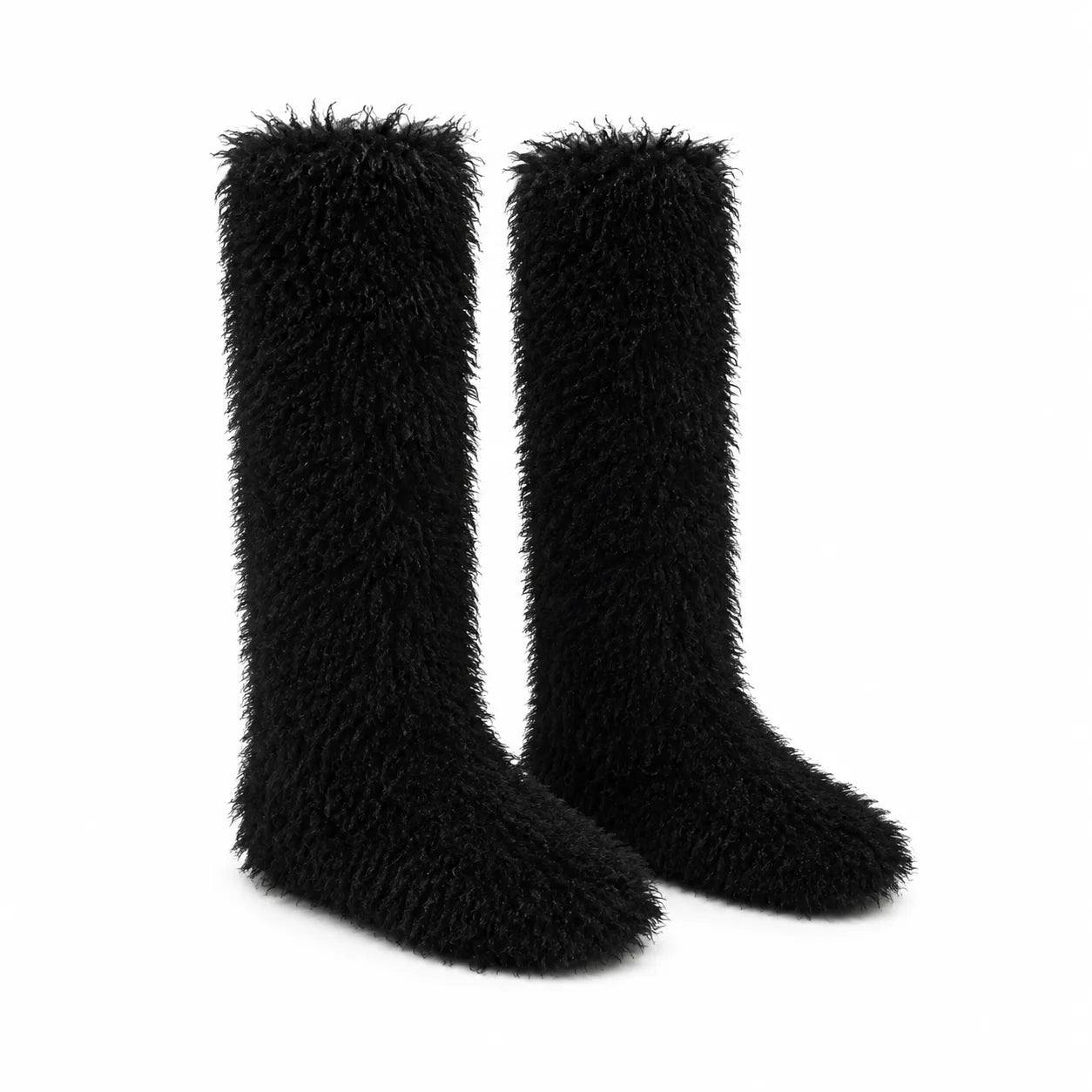 Deep Black Gemma Knee-High Boots