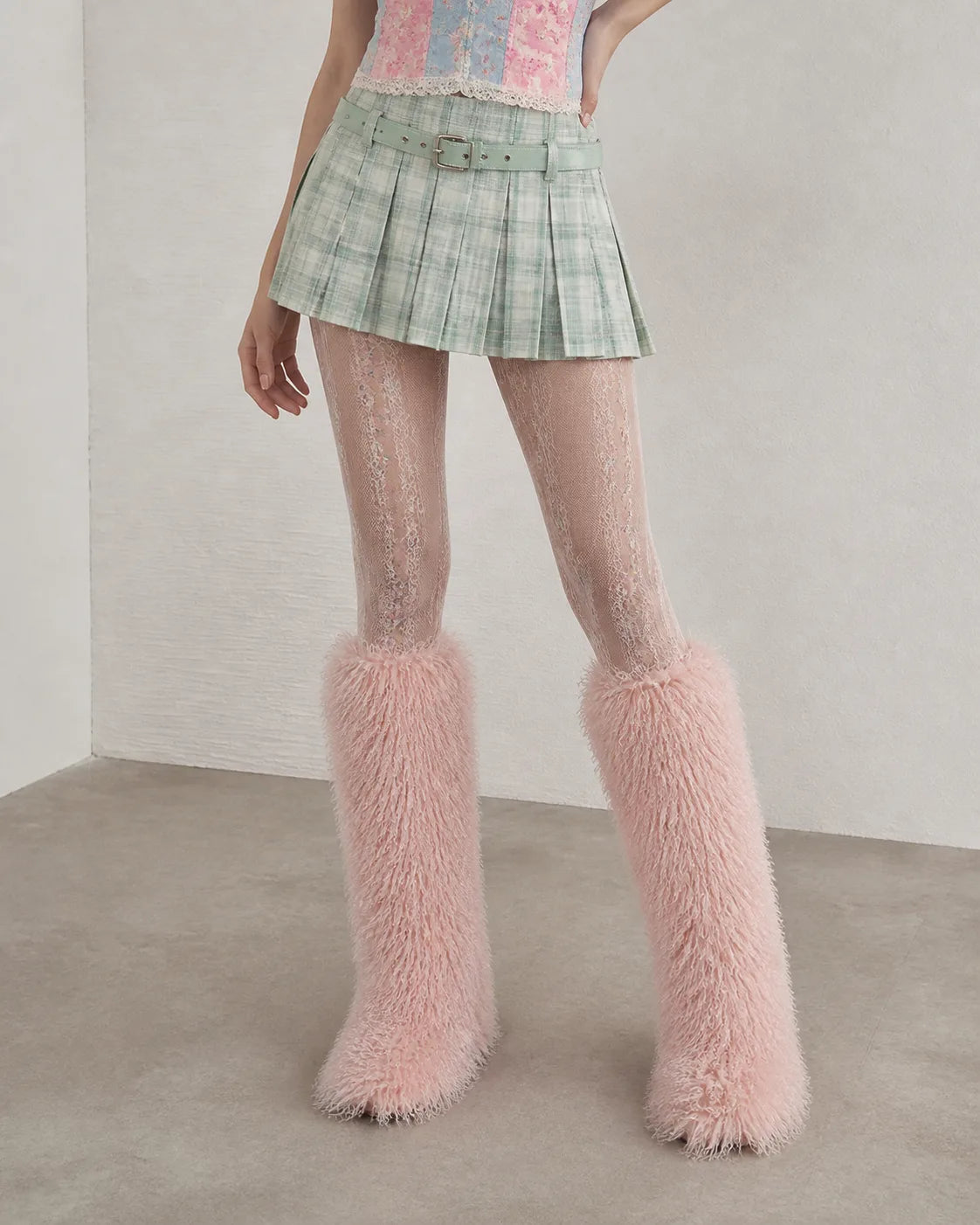 Dusty Rose Gemma Knee-High Boots lifestyle scene