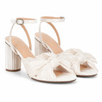 Cream Ivory Anghiari High-Heel Sandals