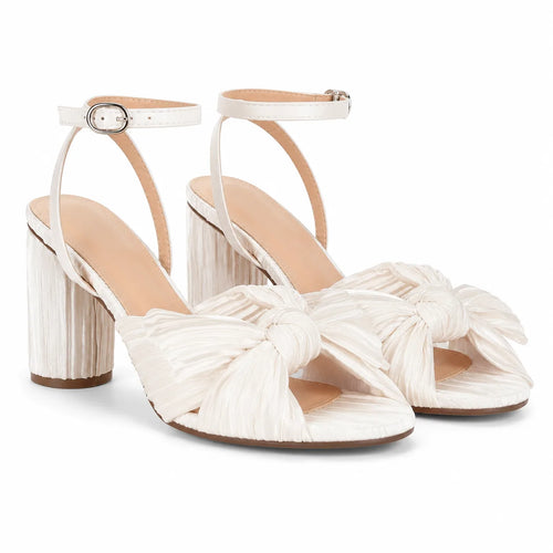 Cream Ivory Anghiari High-Heel Sandals