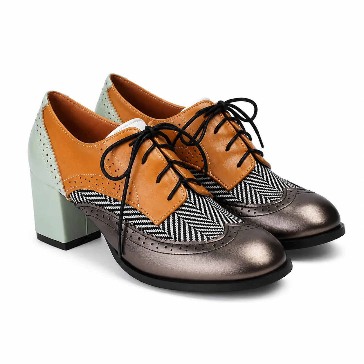 Pebble Grey Sermoneta Microfiber Wedge Heels