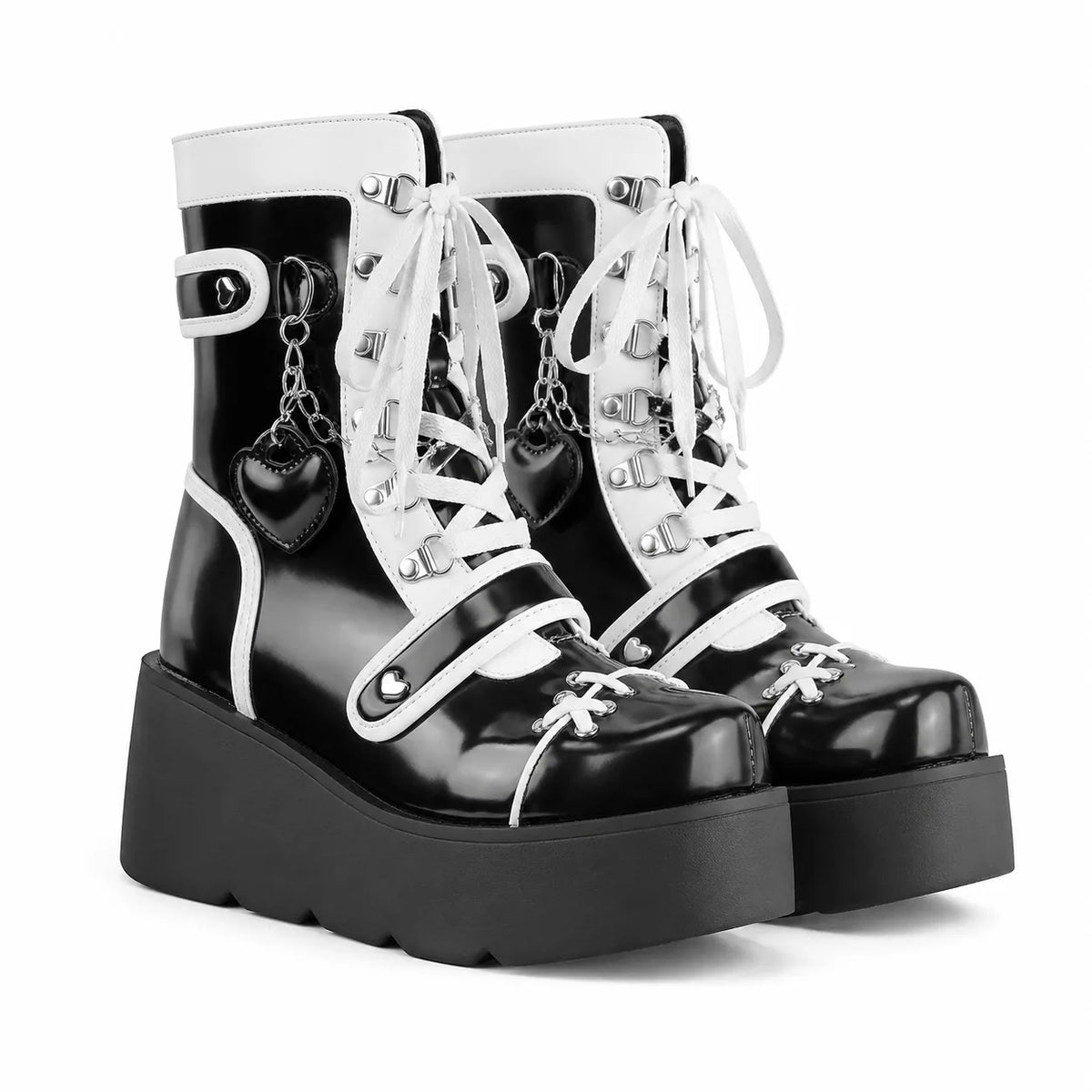 Deep Black II Ventotene Patent Platform Boots