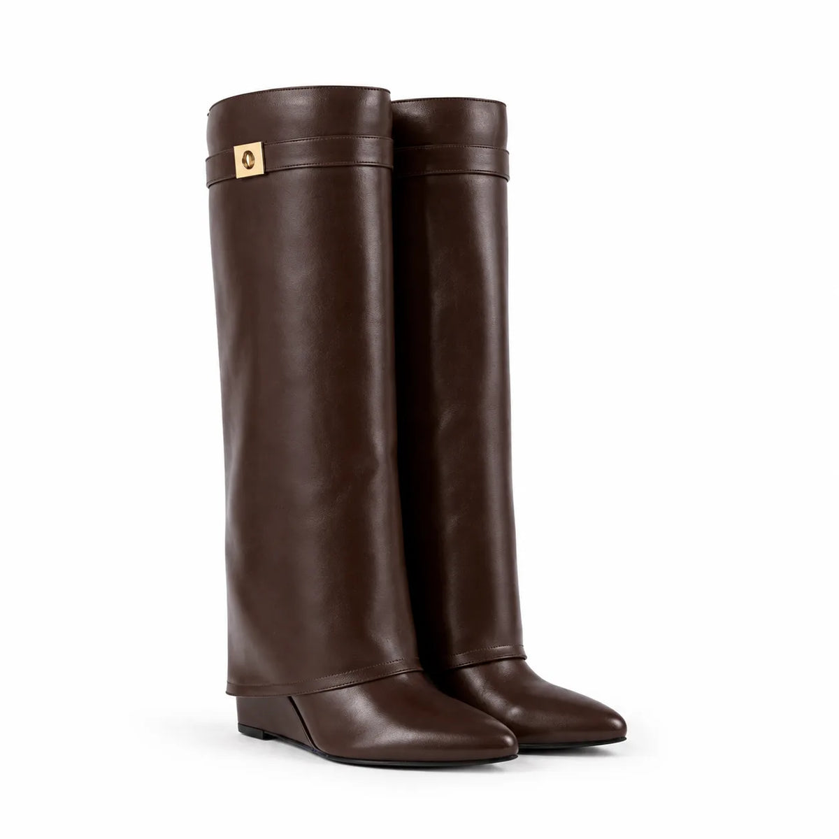 Rich Brown Guarda Knee-High Boots