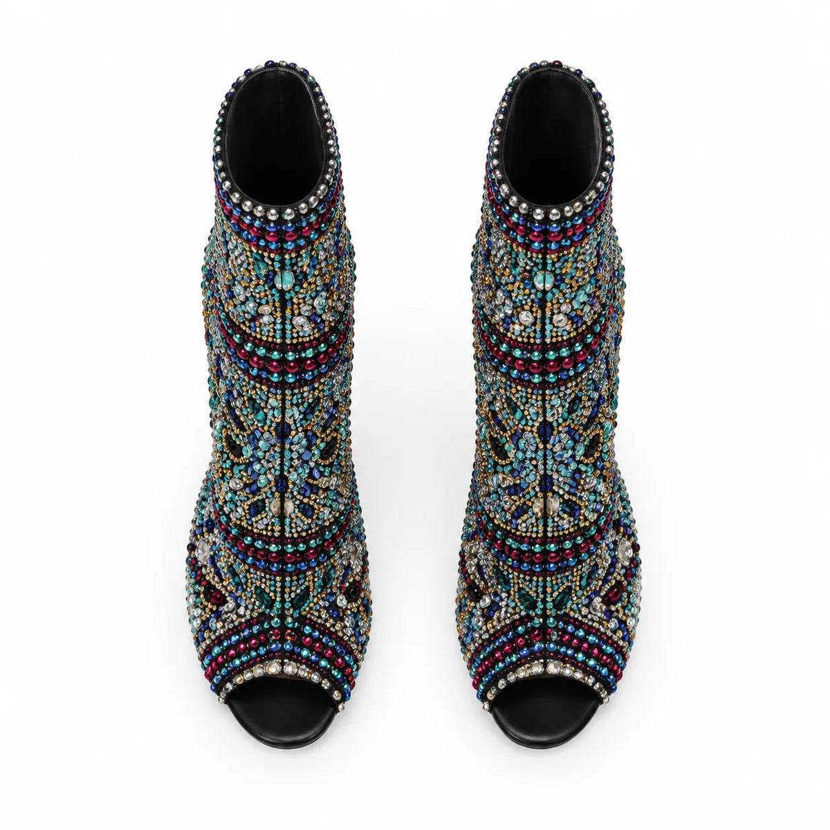 Color Numana Stiletto Boots top view