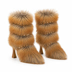Butter Yellow Maratea Stiletto Boots