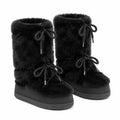 Deep Black Alonissos Mid-Calf Boots