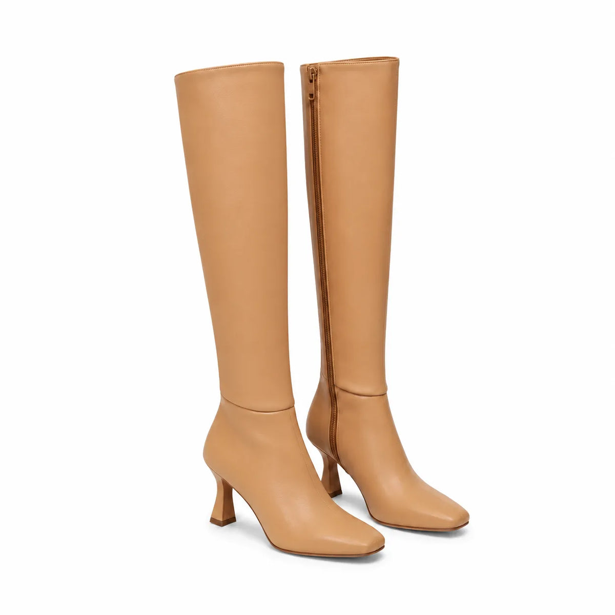 Tan Preveza Stiletto Boots