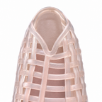 CRYSTAL Glitter Cage Jelly Flat - Detail view