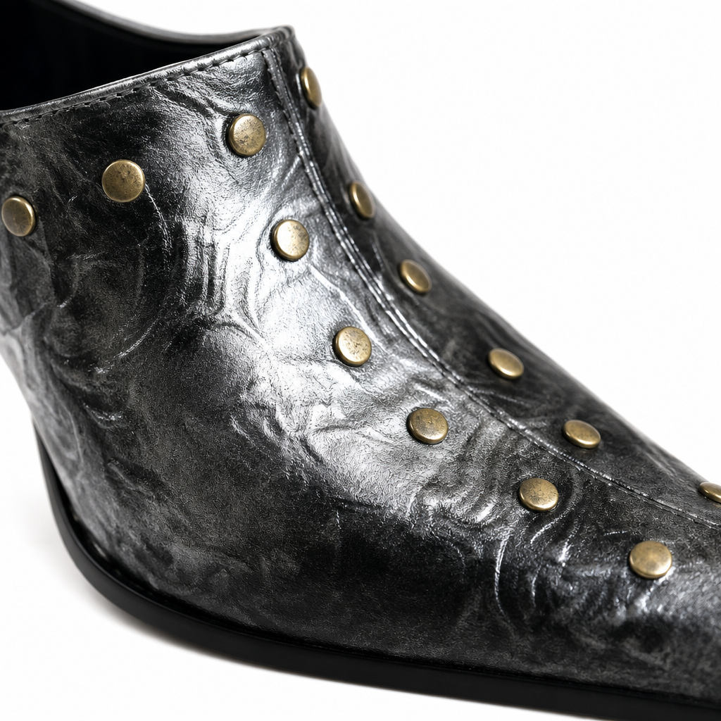 REGENT Baroque Studded Mule - Detail view