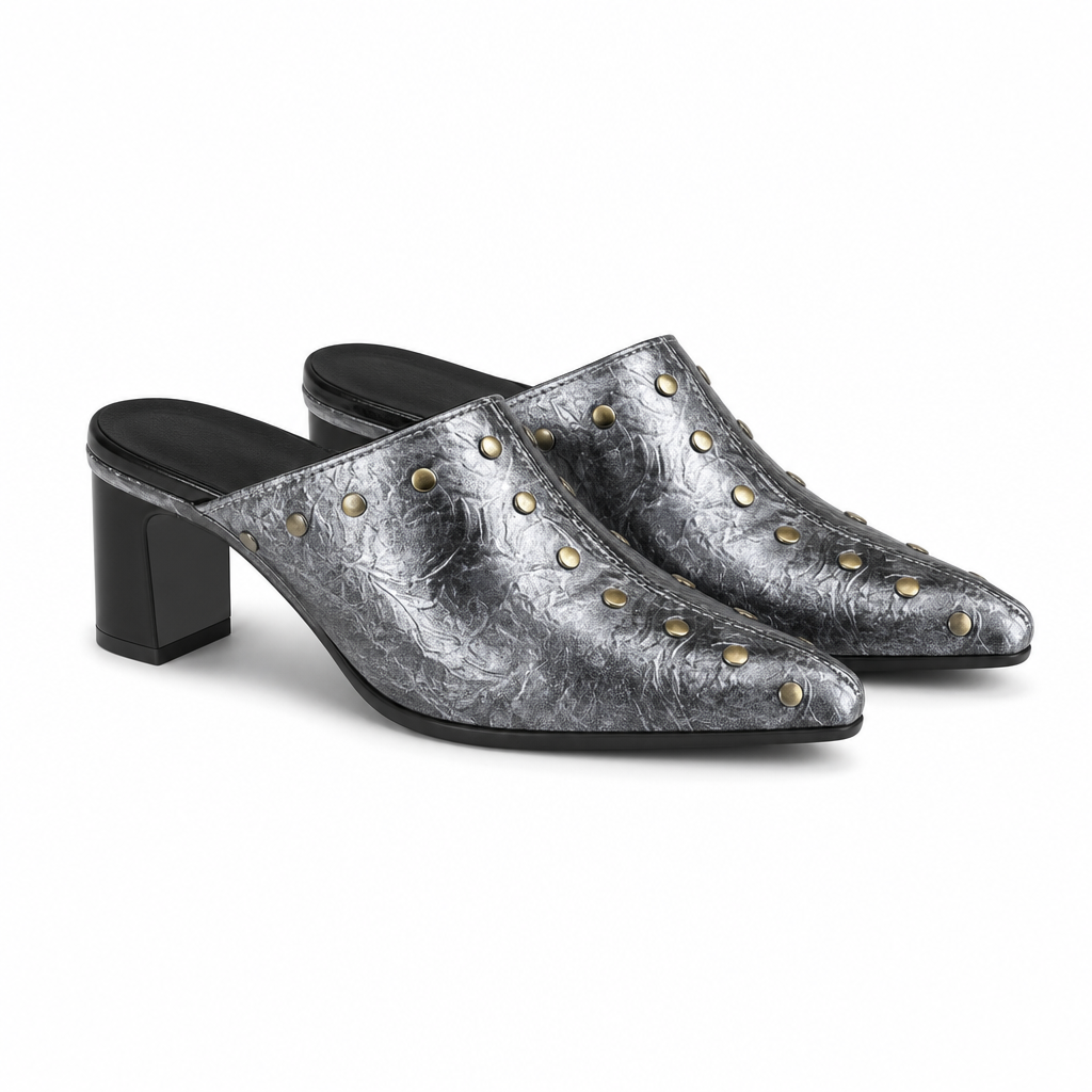 REGENT Baroque Studded Mule - Main view