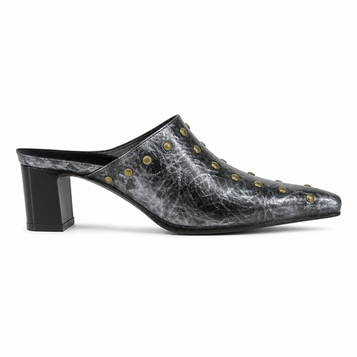 REGENT Baroque Studded Mule - Side view