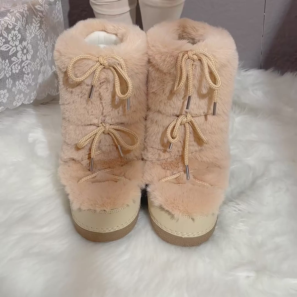 Alonissos Mid-Calf Boots worn on foot