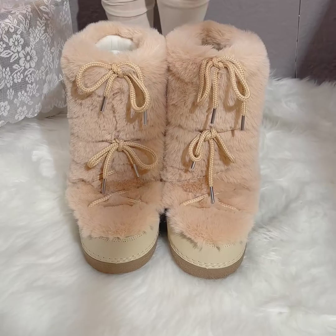 Alonissos Mid-Calf Boots worn on foot