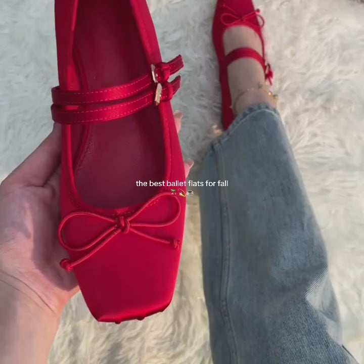 Bosa Flats worn on foot