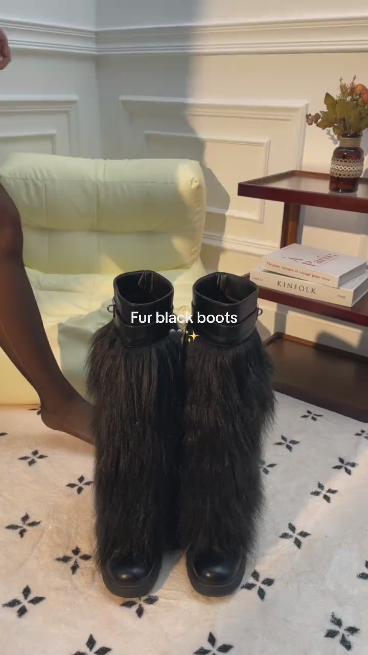 Matera black boots - alternate view 2